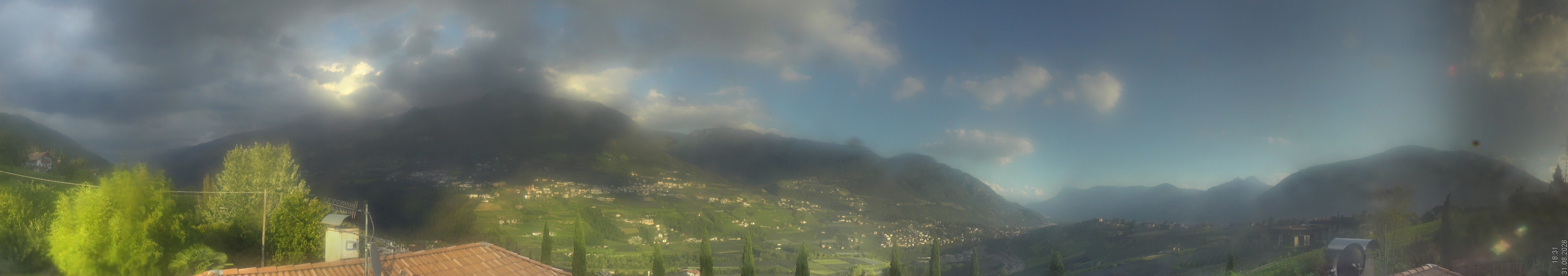 Archived image Webcam Schenna - South Tyrol
