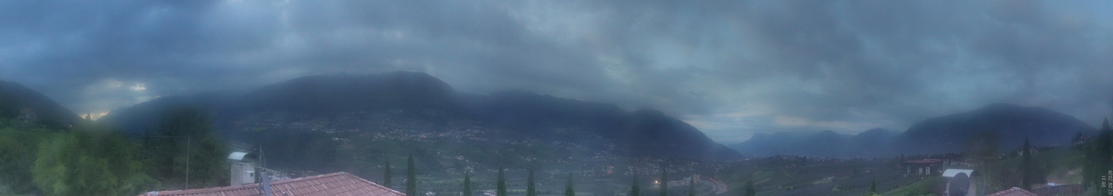 Archiv Foto Webcam Panorama Schenna