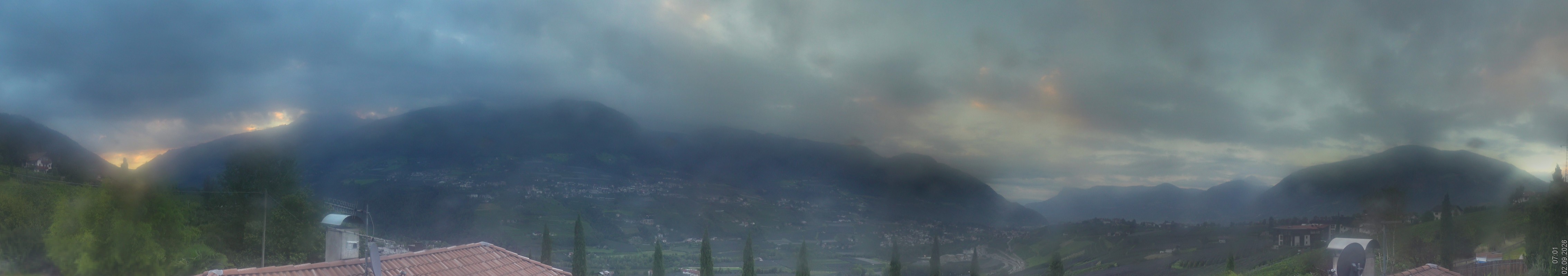Archiv Foto Webcam Panorama Schenna