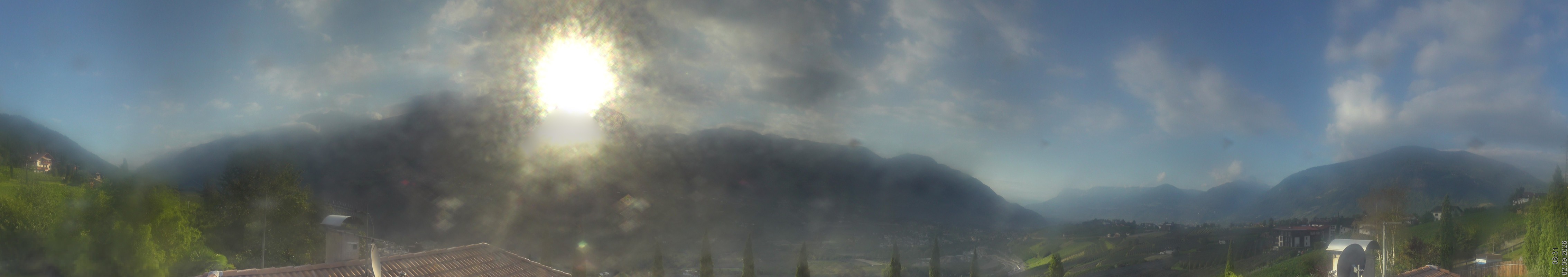 Archiv Foto Webcam Panorama Schenna
