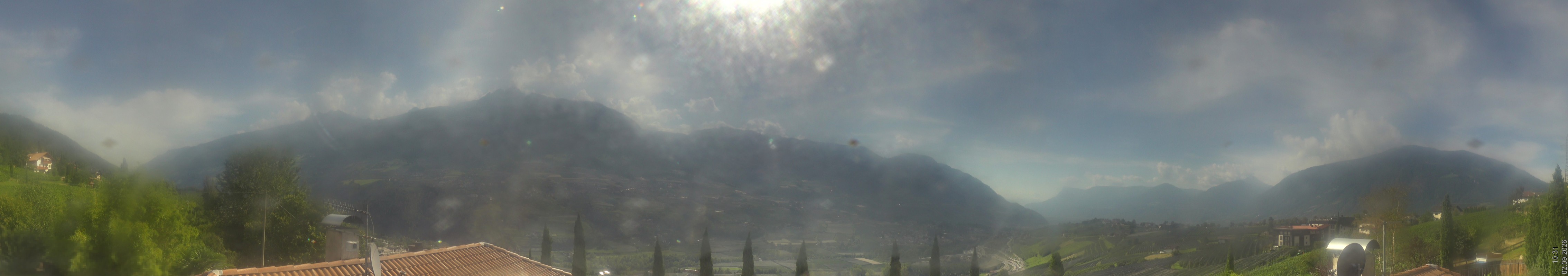 Archiv Foto Webcam Panorama Schenna
