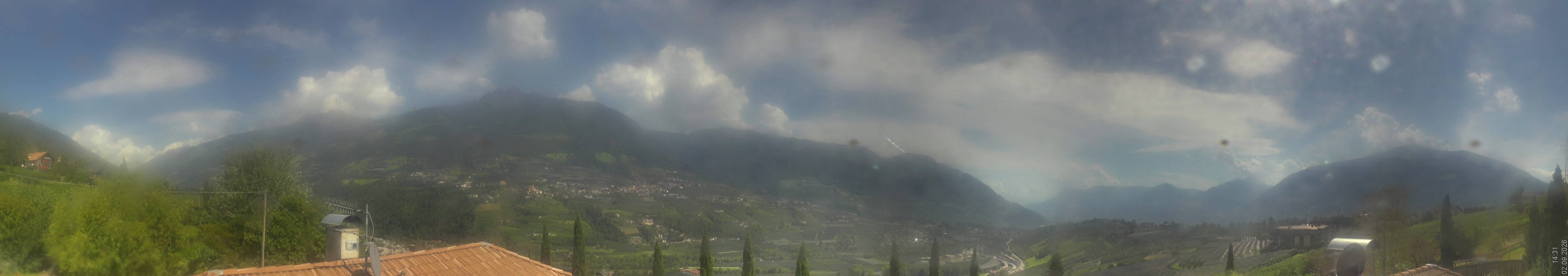 Archiv Foto Webcam Panorama Schenna