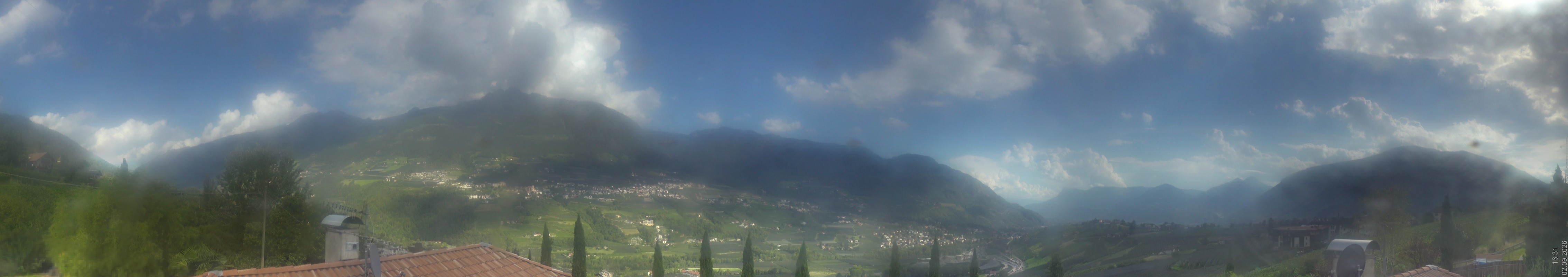 Archiv Foto Webcam Panorama Schenna