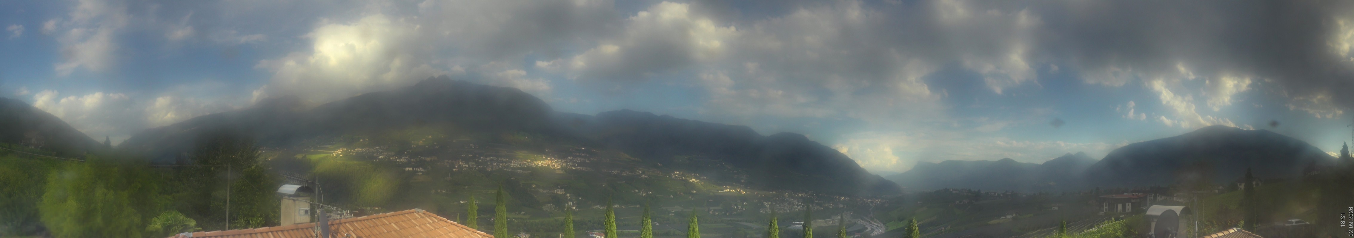 Archiv Foto Webcam Panorama Schenna