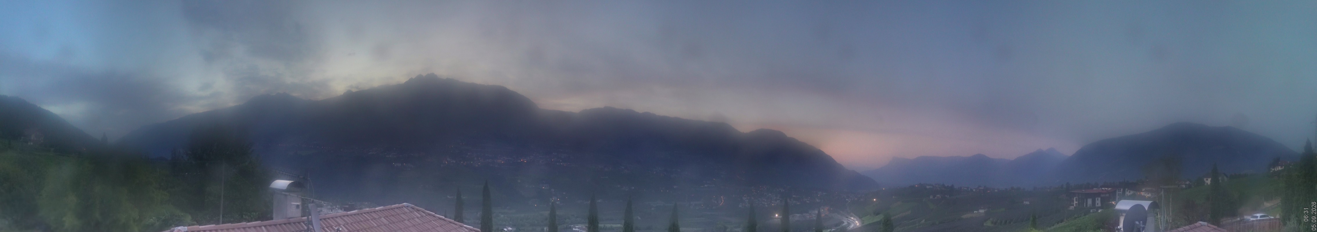 Archiv Foto Webcam Panorama Schenna