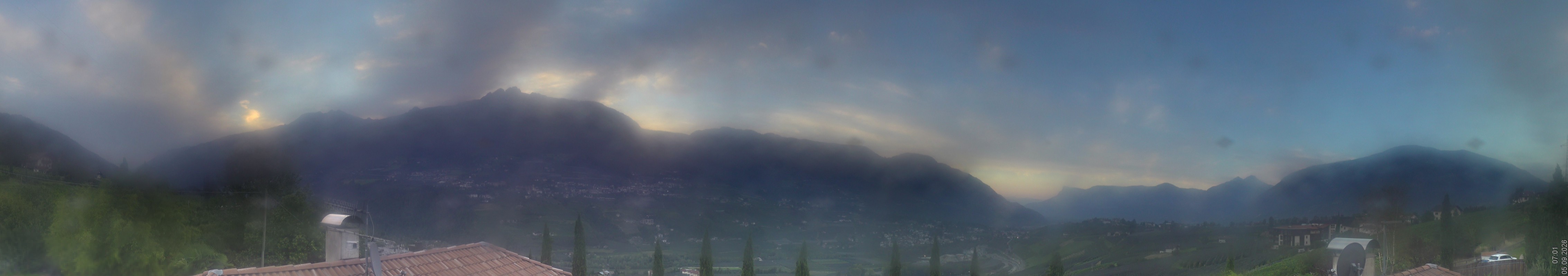 Archiv Foto Webcam Panorama Schenna