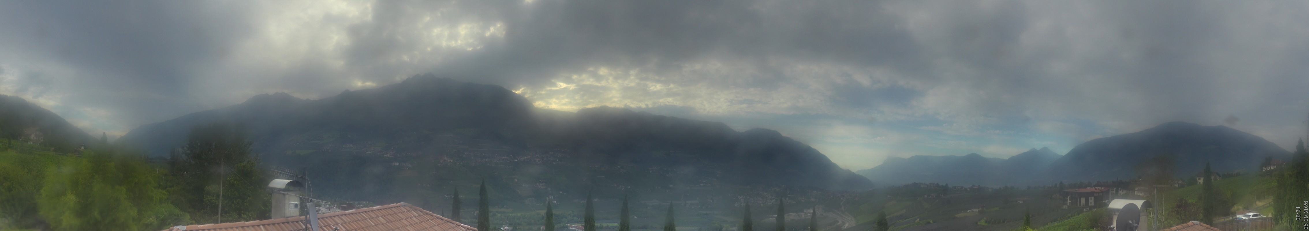 Archiv Foto Webcam Panorama Schenna
