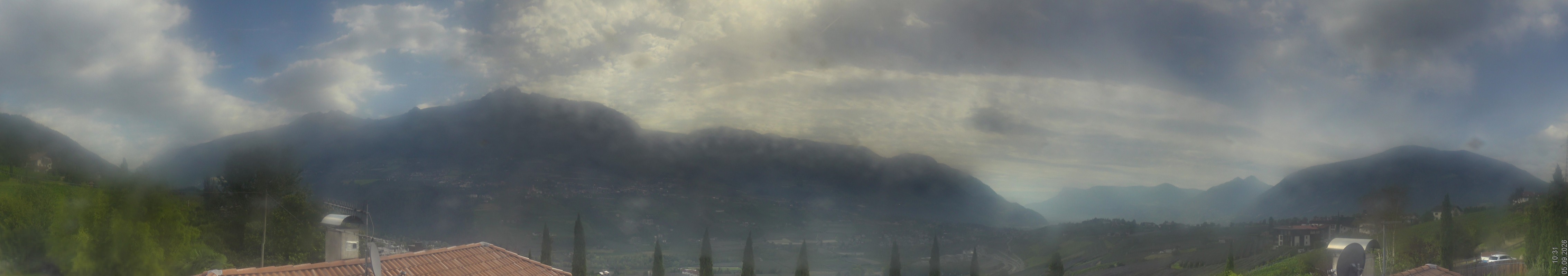 Archiv Foto Webcam Panorama Schenna