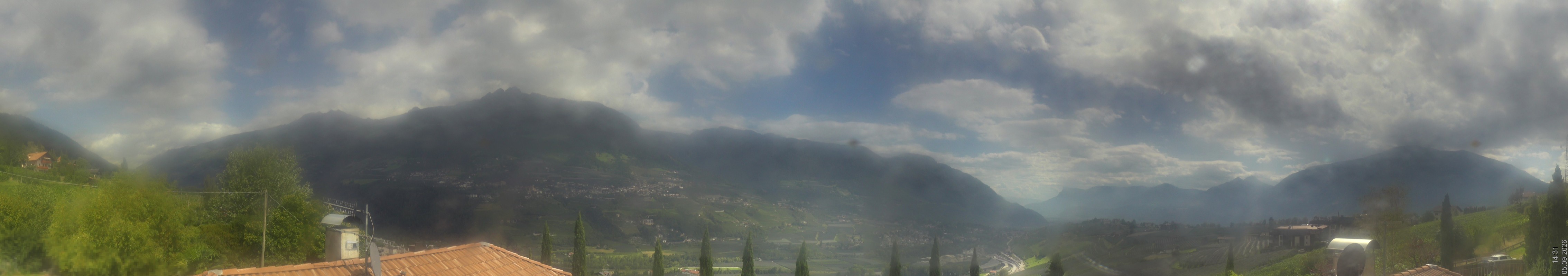 Archiv Foto Webcam Panorama Schenna