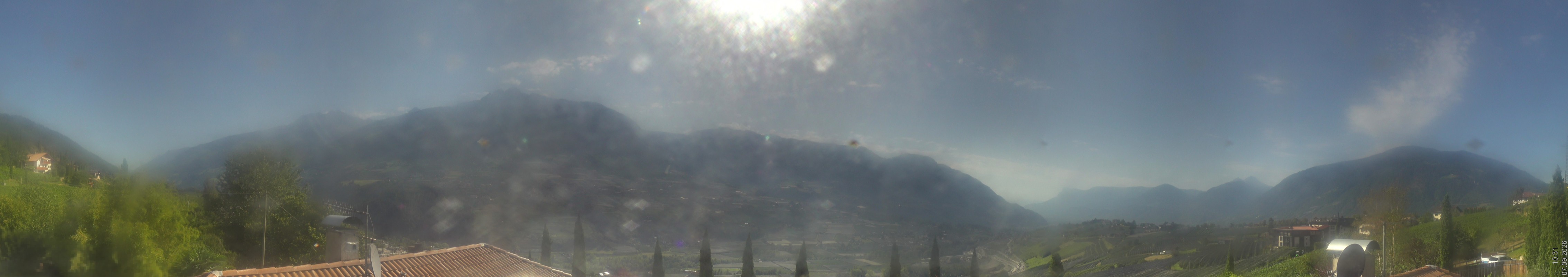Archiv Foto Webcam Panorama Schenna