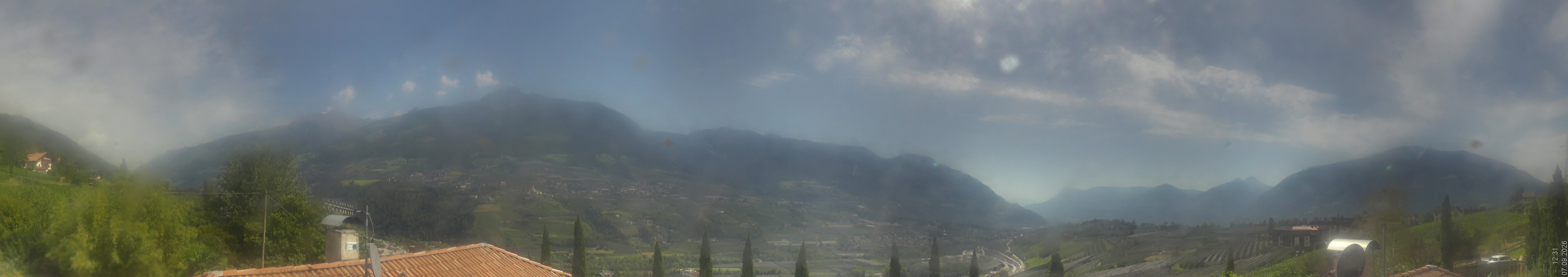 Archiv Foto Webcam Panorama Schenna