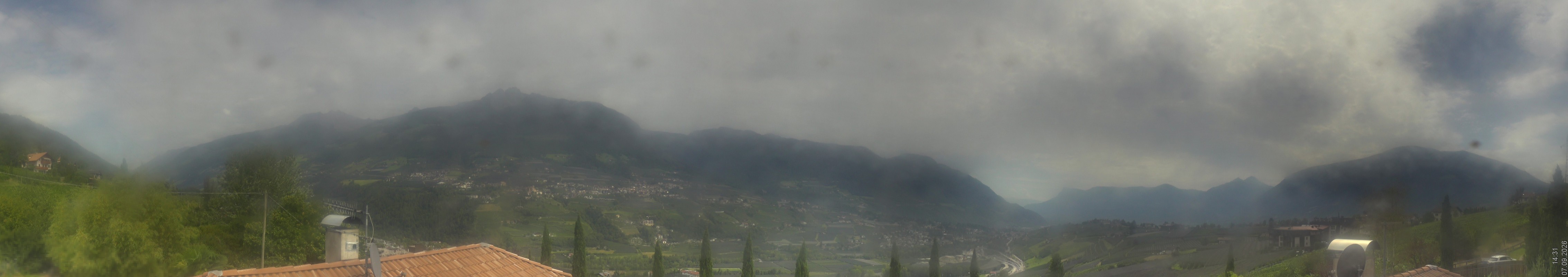 Archiv Foto Webcam Panorama Schenna