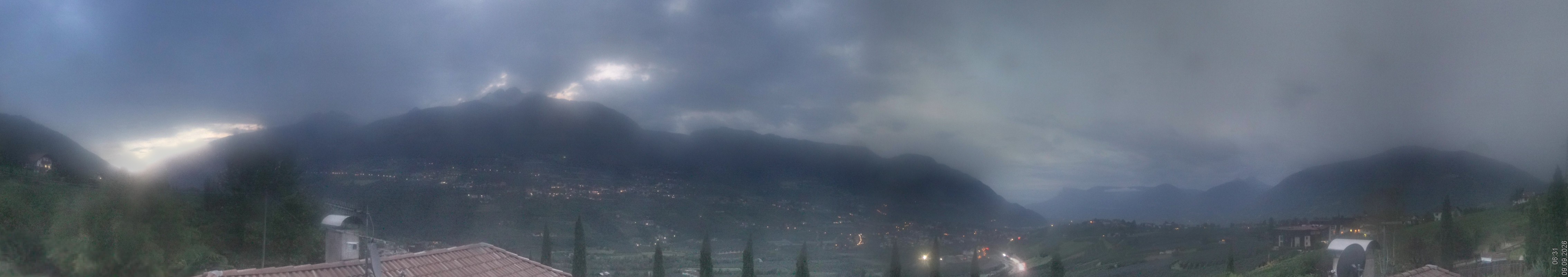 Archiv Foto Webcam Panorama Schenna