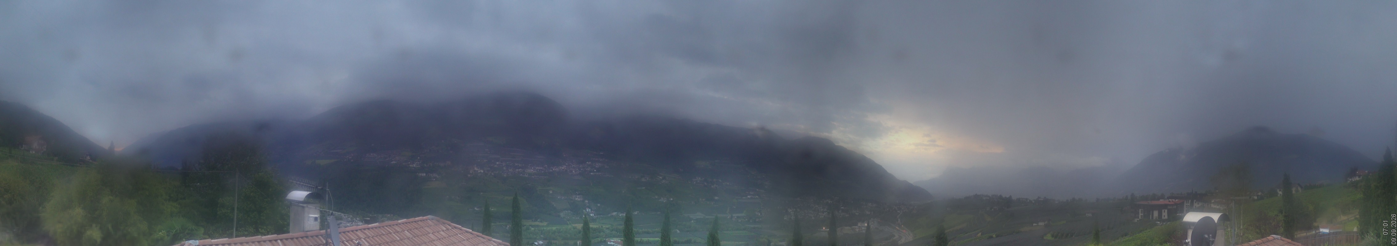 Archiv Foto Webcam Panorama Schenna