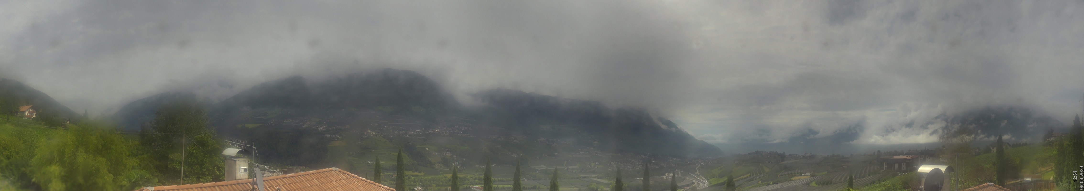 Archiv Foto Webcam Panorama Schenna