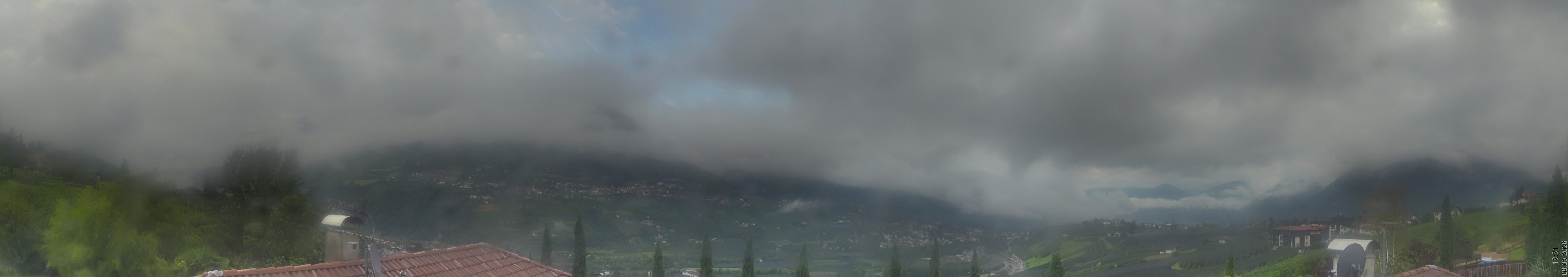 Archiv Foto Webcam Panorama Schenna