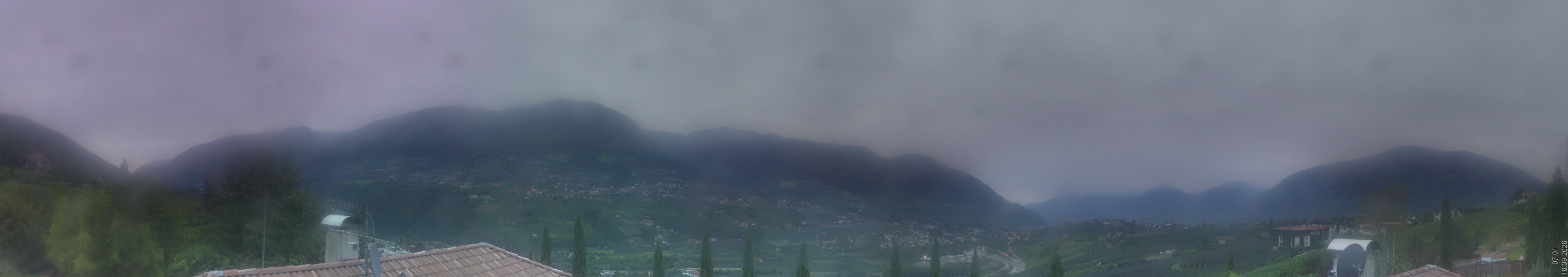 Archiv Foto Webcam Panorama Schenna