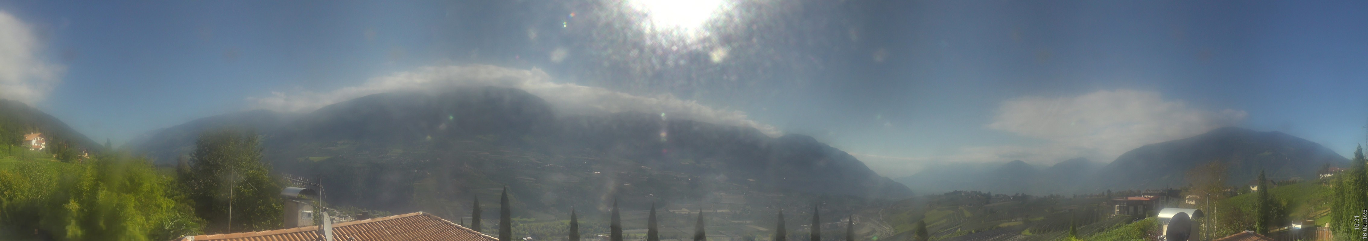 Archiv Foto Webcam Panorama Schenna