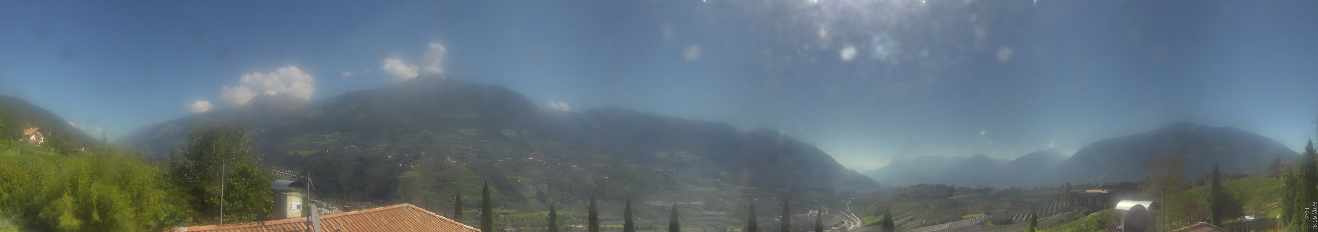 Archiv Foto Webcam Panorama Schenna