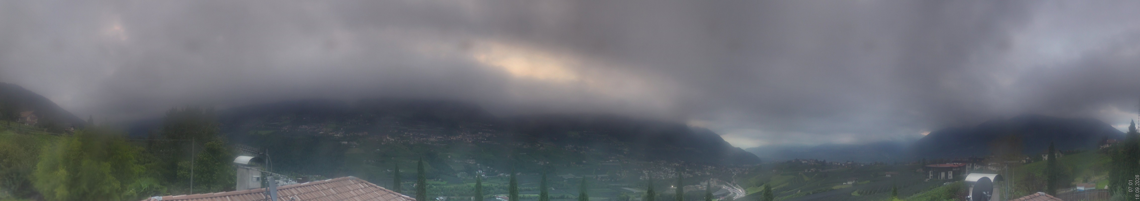 Archiv Foto Webcam Panorama Schenna