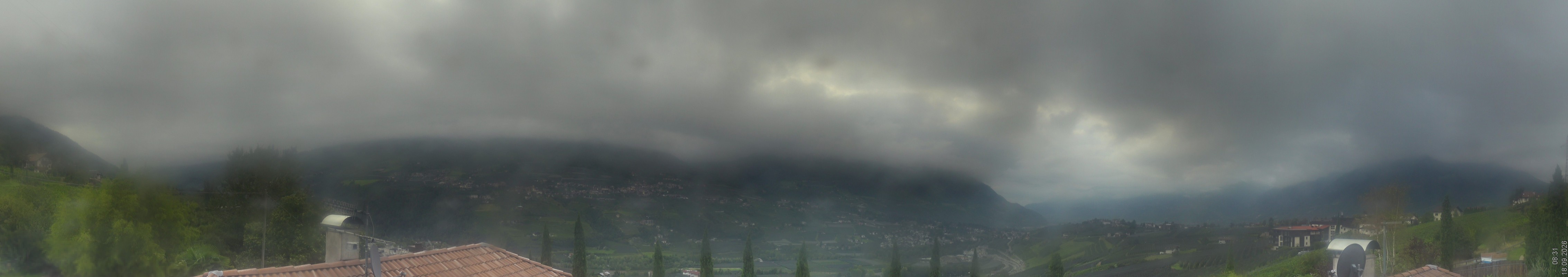 Archiv Foto Webcam Panorama Schenna