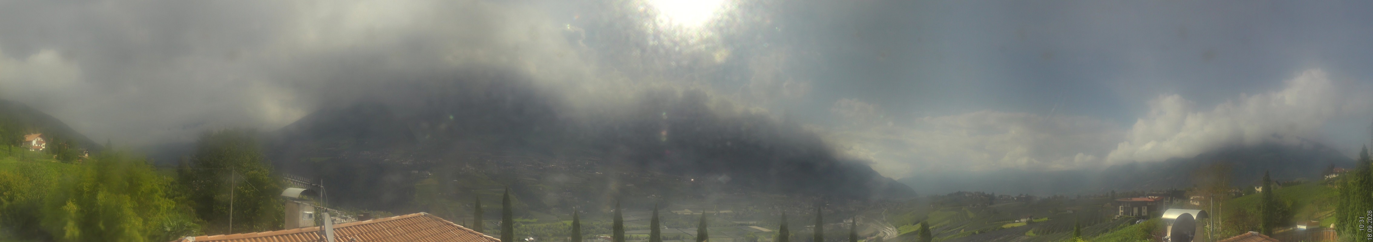 Archiv Foto Webcam Panorama Schenna