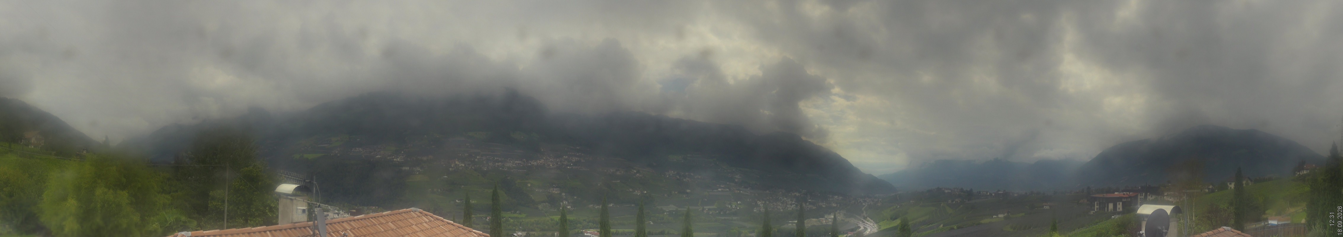 Archiv Foto Webcam Panorama Schenna