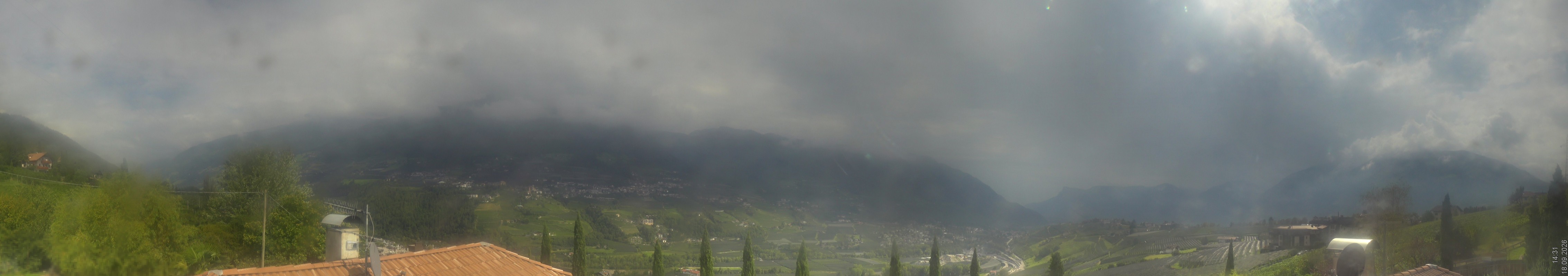 Archiv Foto Webcam Panorama Schenna