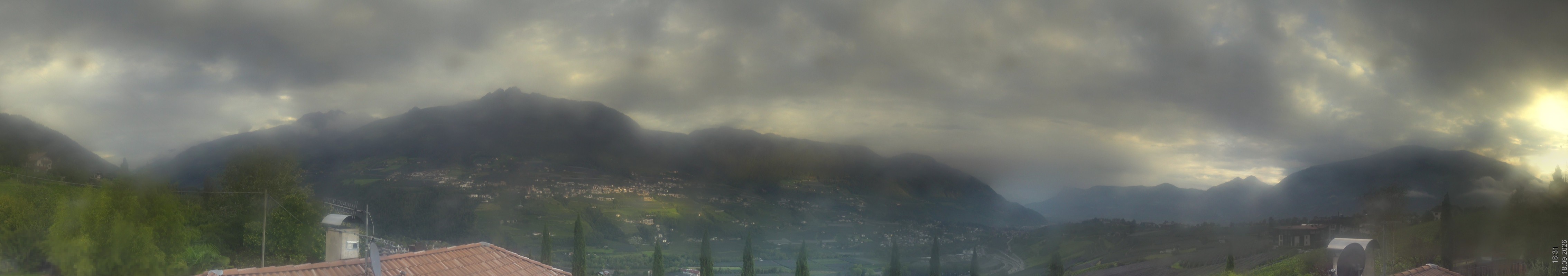 Archiv Foto Webcam Panorama Schenna