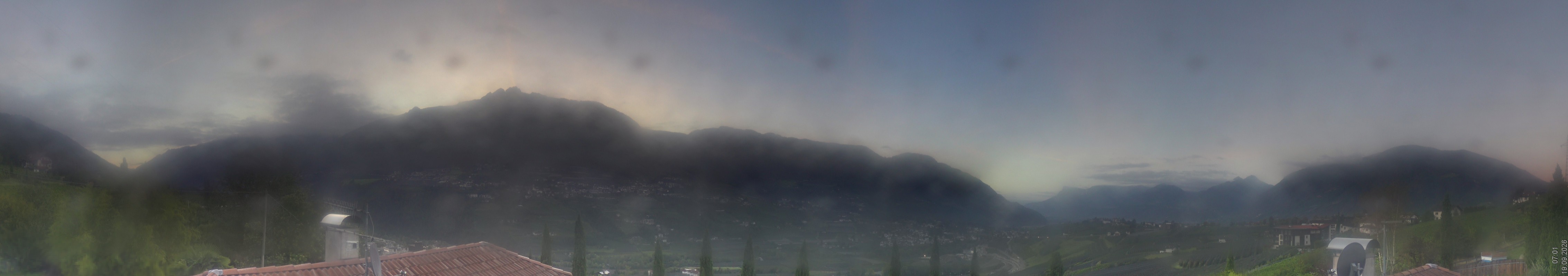 Archiv Foto Webcam Panorama Schenna