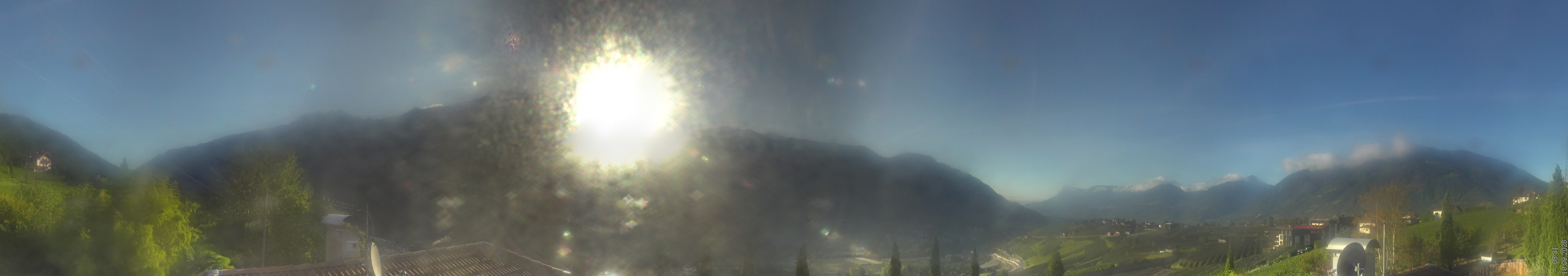 Archiv Foto Webcam Panorama Schenna
