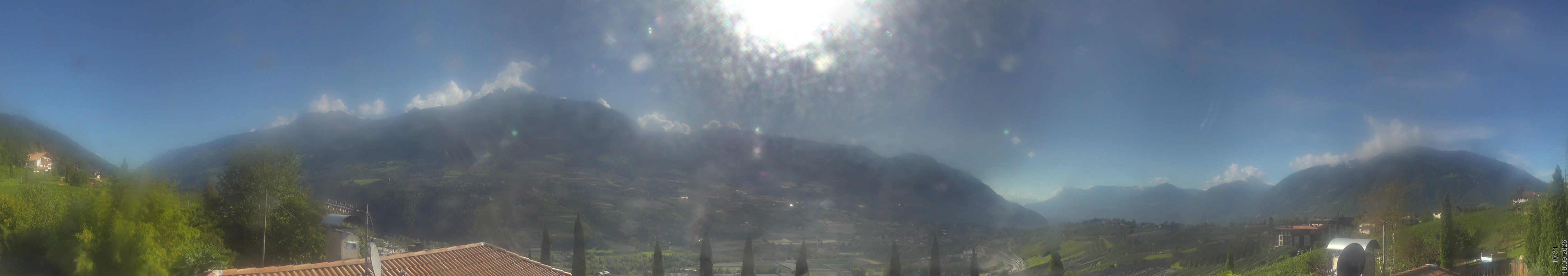 Archiv Foto Webcam Panorama Schenna