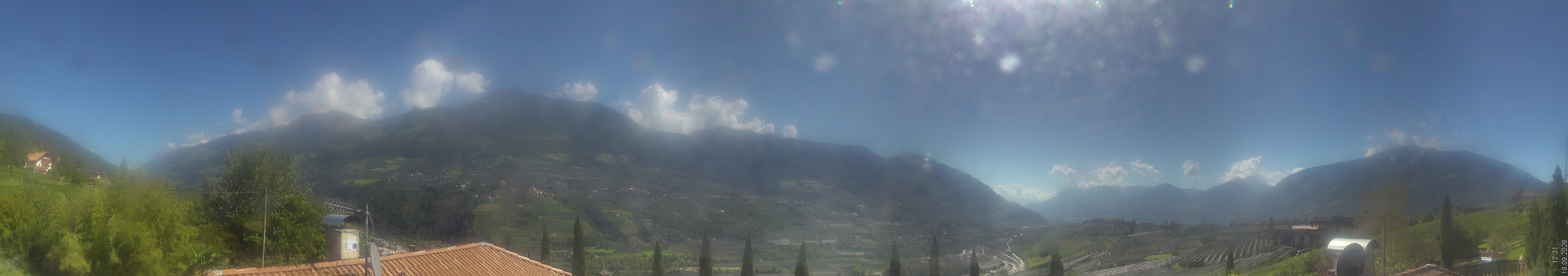 Archiv Foto Webcam Panorama Schenna