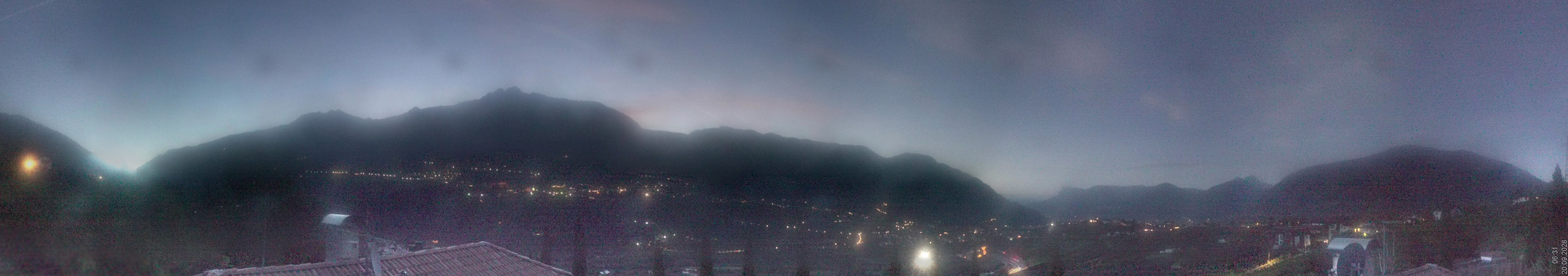 Archiv Foto Webcam Panorama Schenna