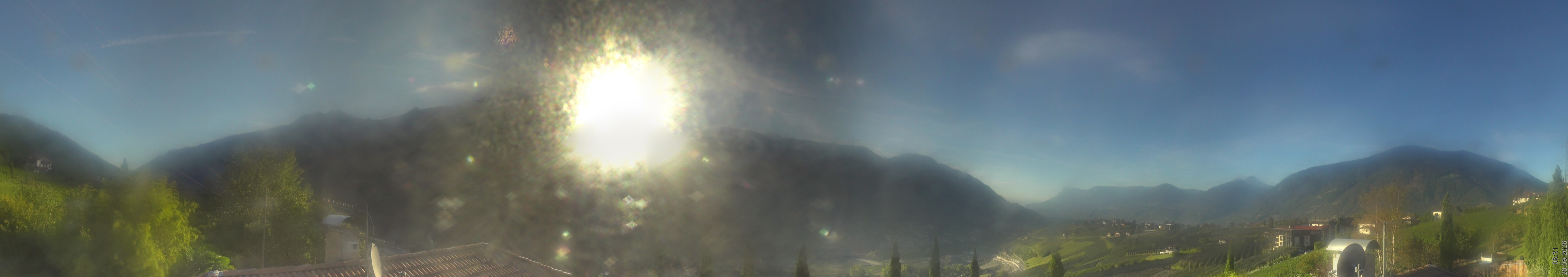 Archiv Foto Webcam Panorama Schenna