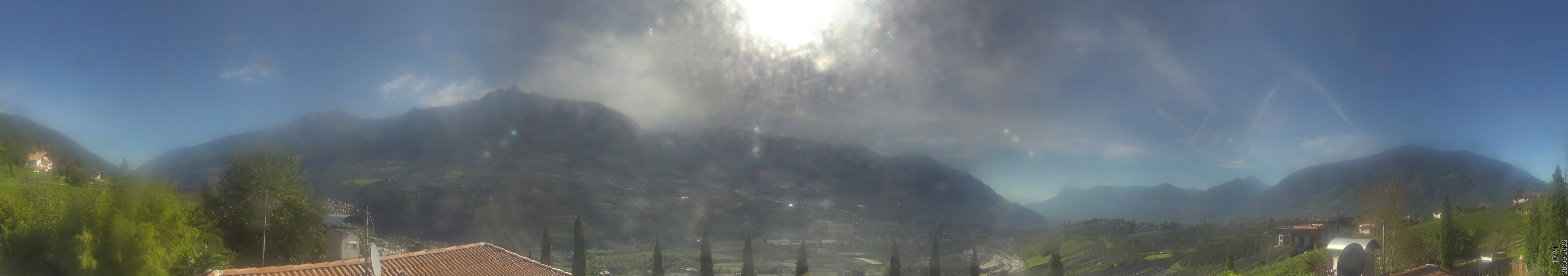 Archiv Foto Webcam Panorama Schenna