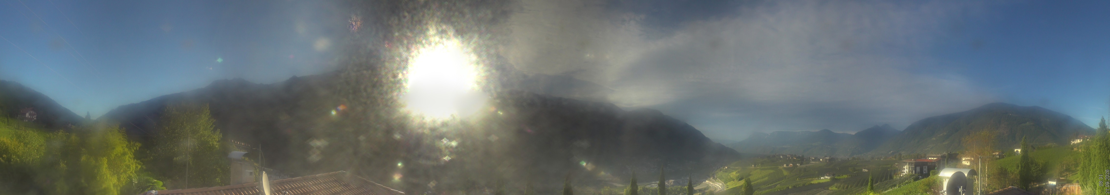 Archiv Foto Webcam Panorama Schenna