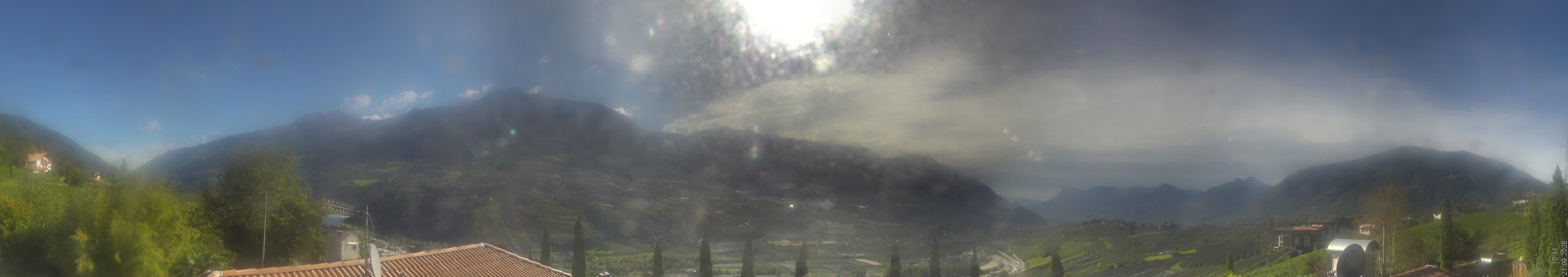 Archiv Foto Webcam Panorama Schenna