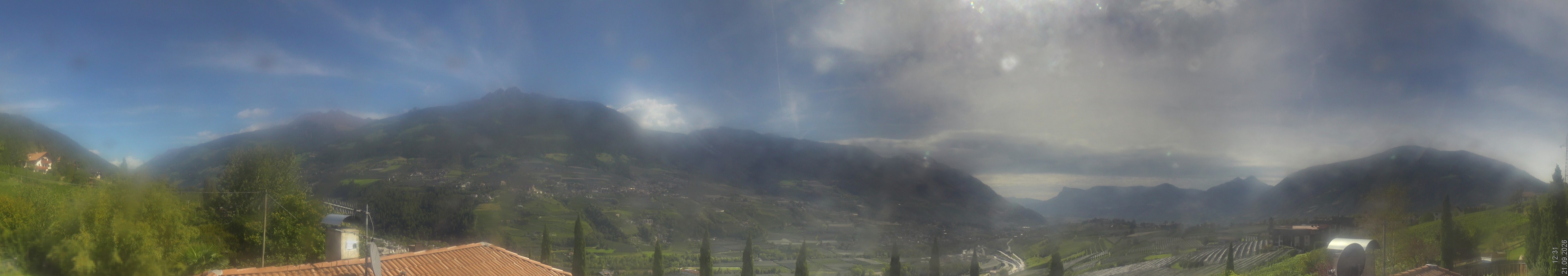 Archiv Foto Webcam Panorama Schenna