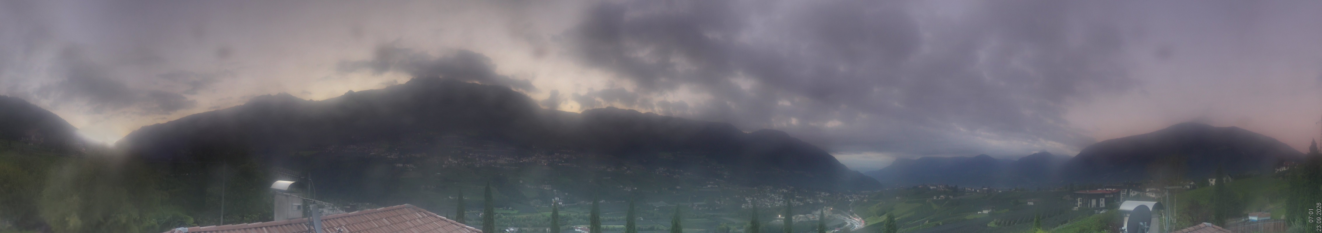 Archiv Foto Webcam Panorama Schenna