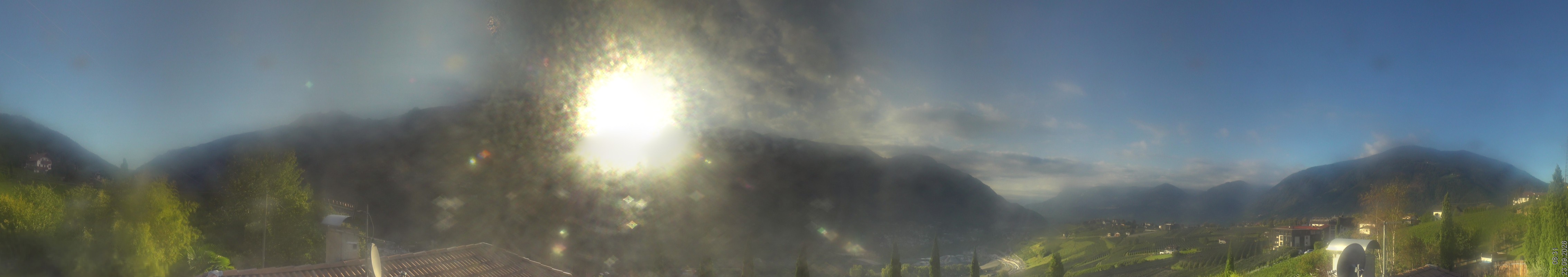 Archiv Foto Webcam Panorama Schenna
