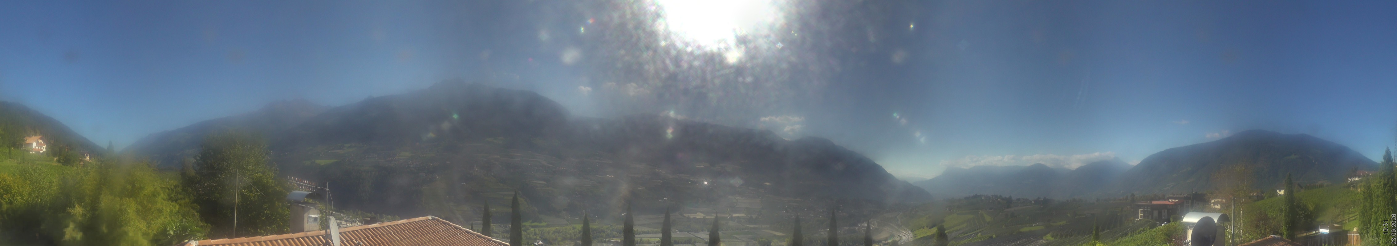 Archiv Foto Webcam Panorama Schenna