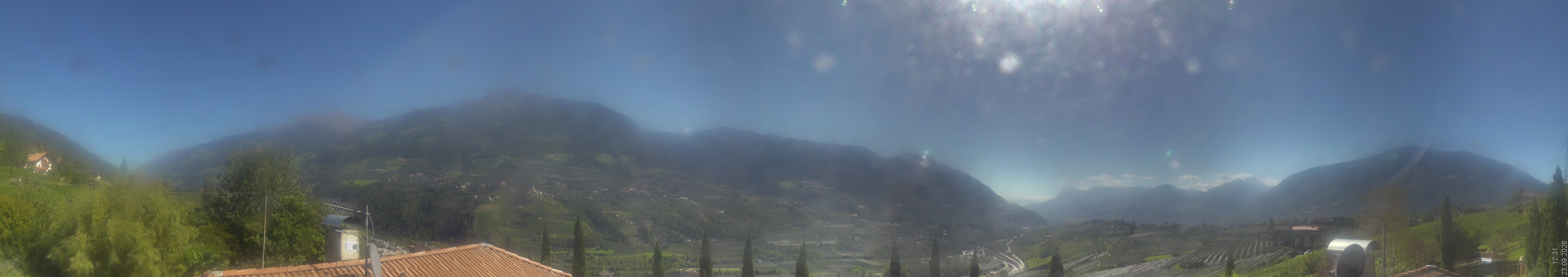 Archiv Foto Webcam Panorama Schenna