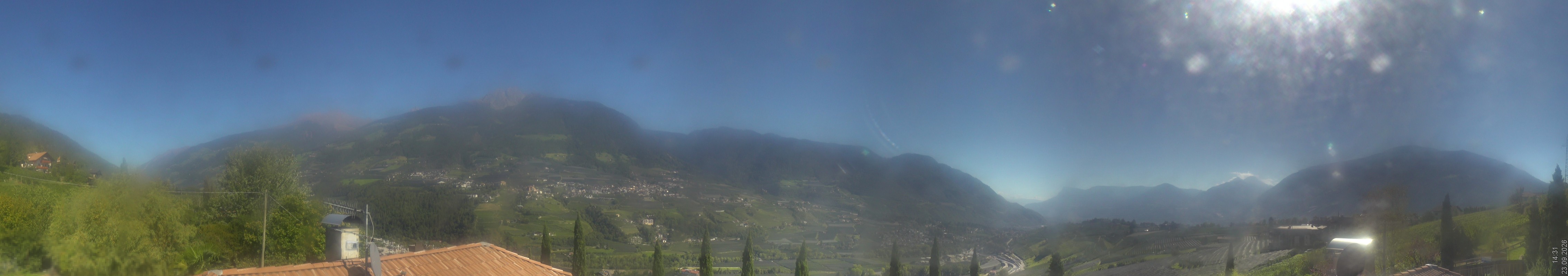 Archiv Foto Webcam Panorama Schenna