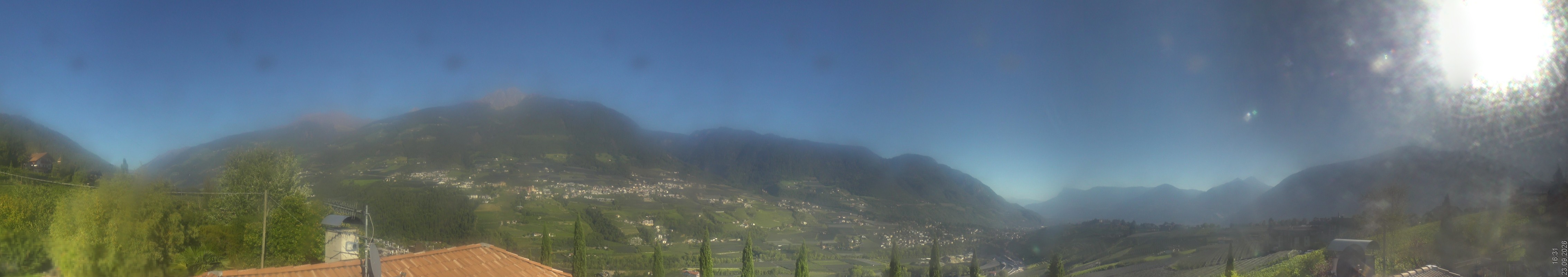 Archiv Foto Webcam Panorama Schenna
