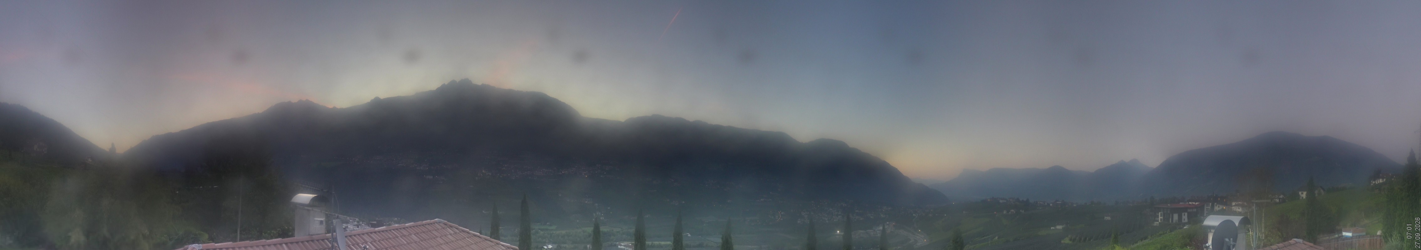 Archiv Foto Webcam Panorama Schenna