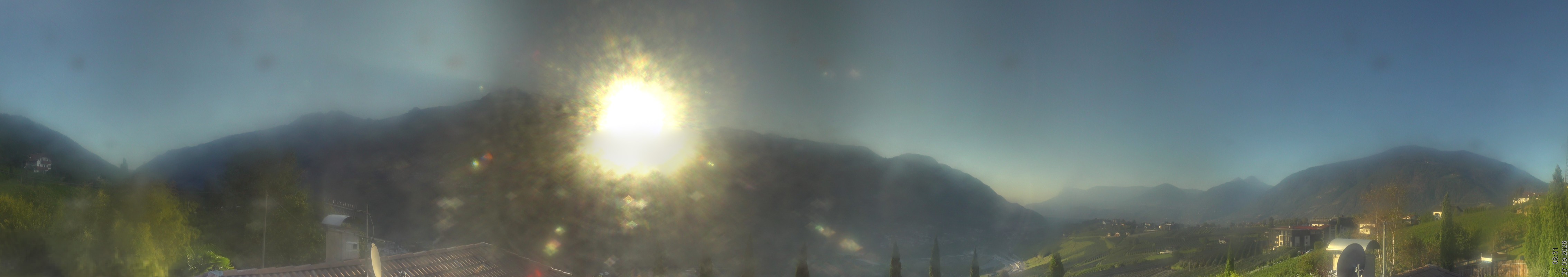 Archiv Foto Webcam Panorama Schenna
