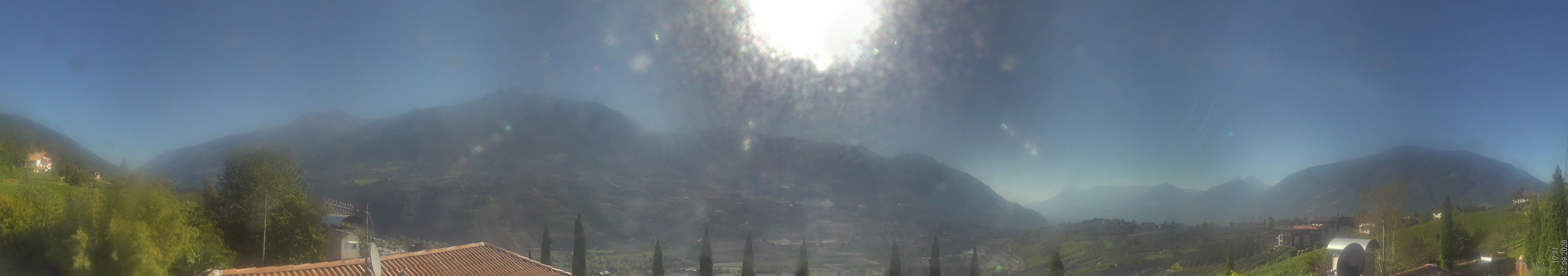Archiv Foto Webcam Panorama Schenna