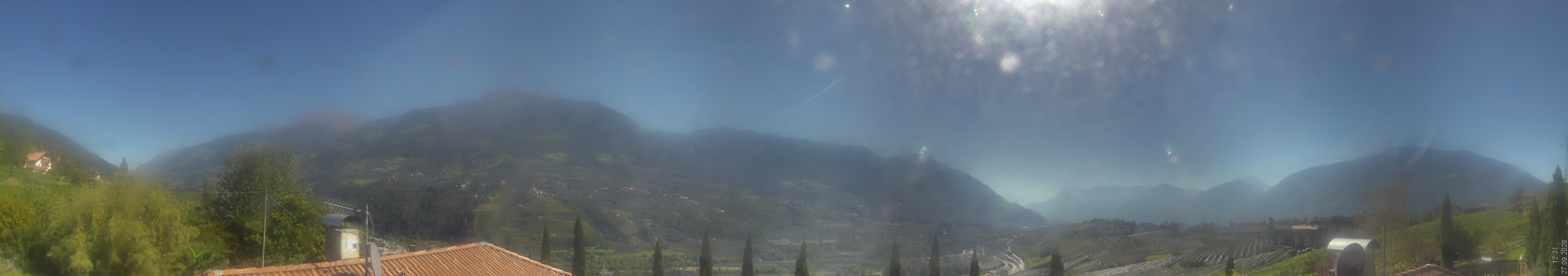 Archiv Foto Webcam Panorama Schenna