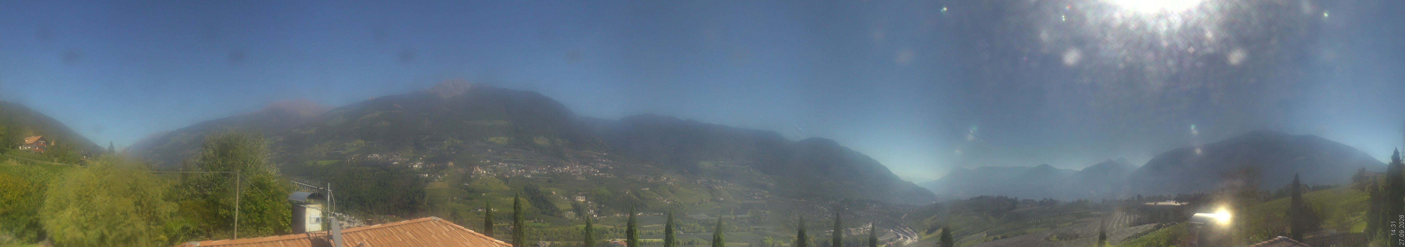 Archiv Foto Webcam Panorama Schenna